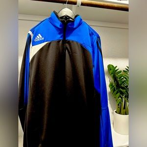 Retro Adidas Half Zip pull over jacket